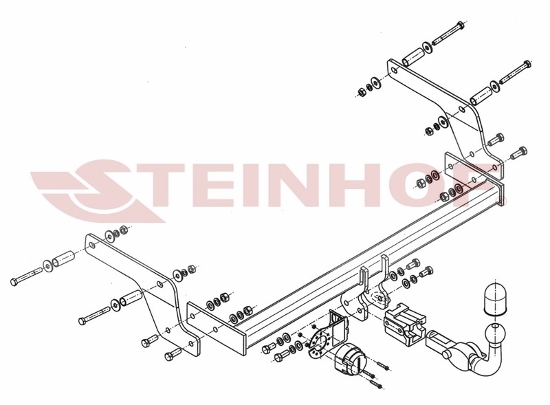 Avtomatska vlečna kljuka Dacia Sandero - (tudi za LPG) - od 2013 do 2020
